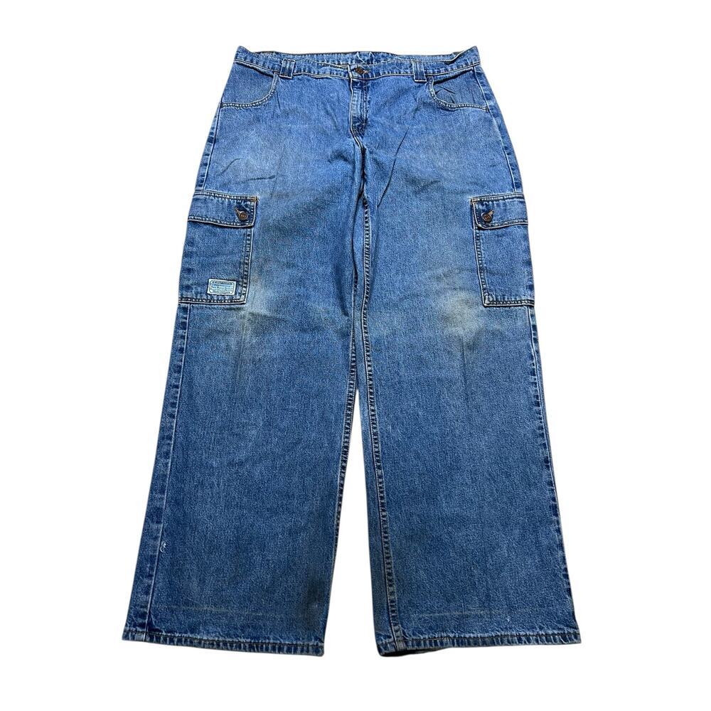 Vintage 80s Levi's‎ Carpenter Workwear Jeans 38x31 Denim Pants Distressed Retro
